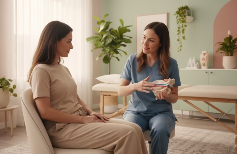 Exerciții mușchi pelvini vs. stimulare electrică: ce spun studiile pentru incontinența la femei